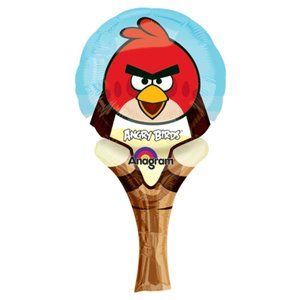 Angry Bird Foil Balloon Sling Shot